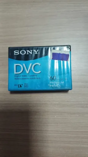 Fita Mini Dv 60 Minutos Digital Video Cassete Dvc Sony - 3 unidades