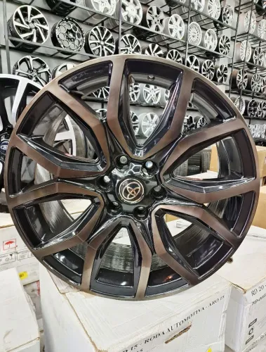 Jogo de Rodas Aro 22 Hilux GR Sport 6x139 Novas( ATE 18X NO CARTÃO)