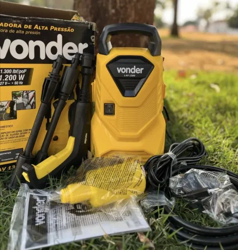 Lavadora de alta pressão vonder 1200w nova lacrada