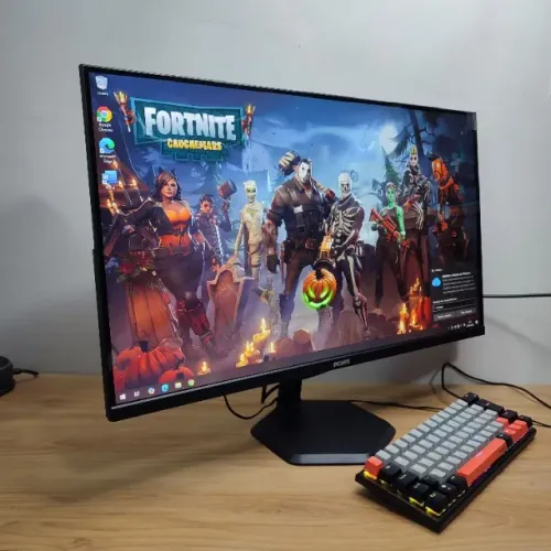 Monitor Gamer PCYes Quartzo Q27F 27" Flat FHD IPS 100Hz 5ms Black Vulcan