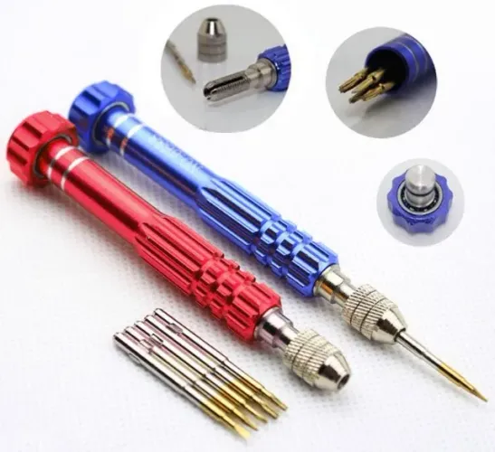 Chave De Fenda Conjunto 5 Em 1  De Para Iphone Samsung Nokia  Arduino Automação COD-FR6