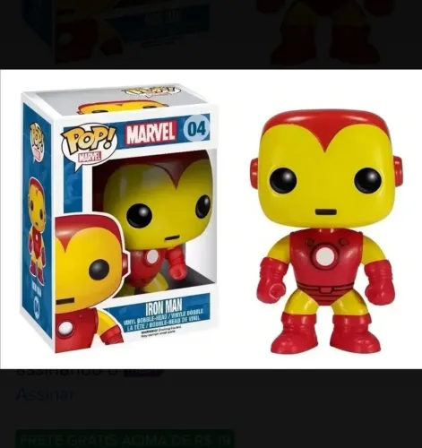 Pop funko homem de ferro 04