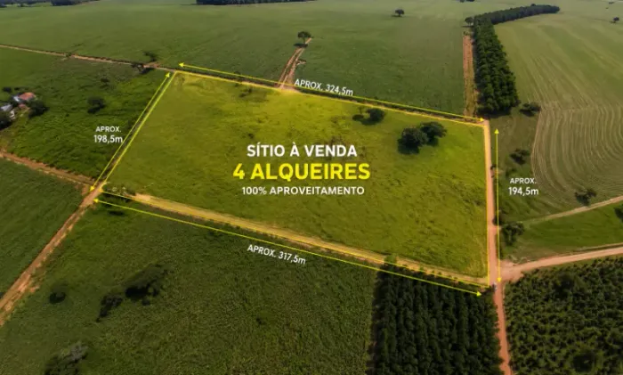 SÍTIO À VENDA - 4 ALQUEIRES | PARISI/SP