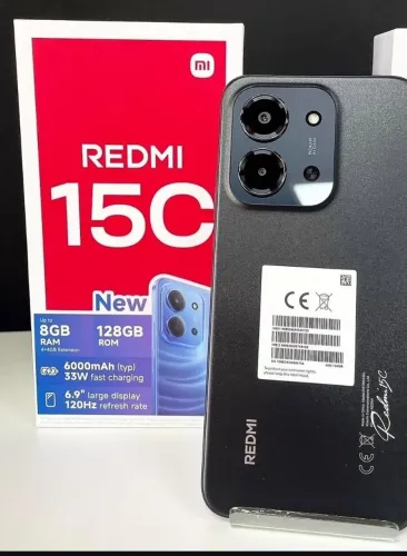 Redmi 15c 6/128gb blue, Green e black