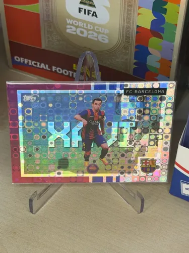 Card Topps Barcelona Xavi Hernández We Want The Ball #49 Holo