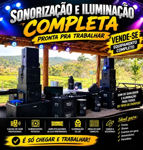 Sonorização profissional