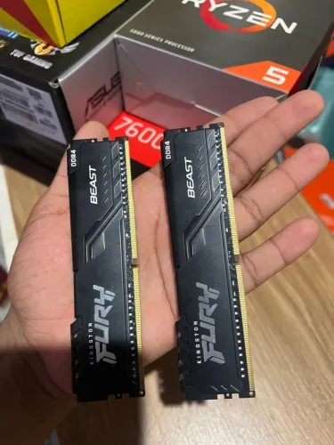 2x 16gb ram kingston fury DDR4