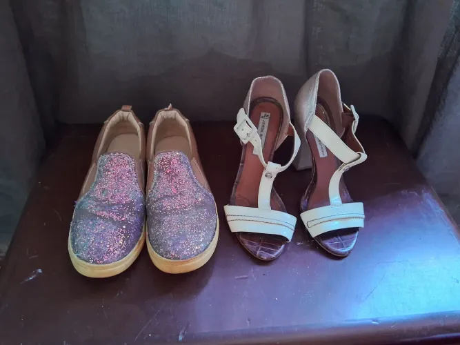 Sapatos numeração 35 o combo