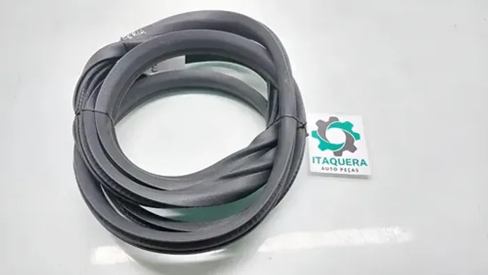 Borracha Carroceria Traseira Esquerda Ford Ecosport Ano 2020 Preto
