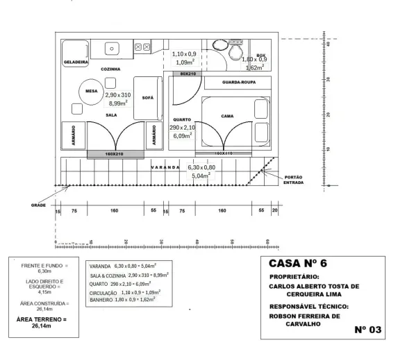 Venda casa no centro histórico de Itaparica.
