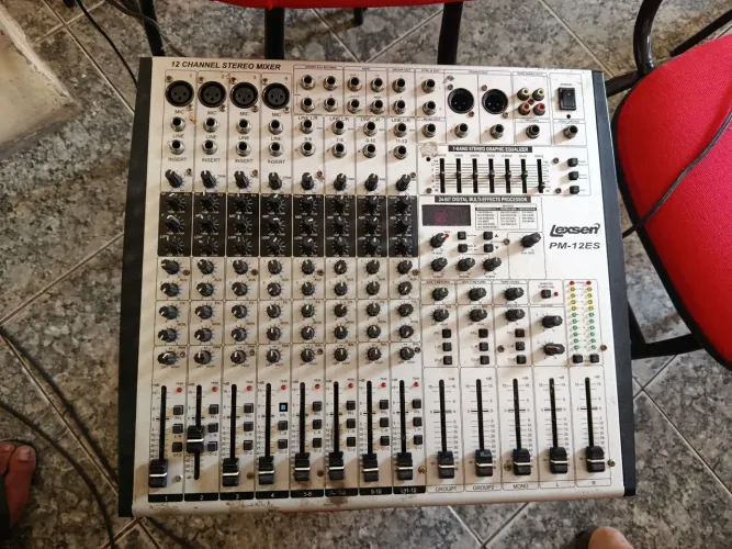 Mesa de Som Lexsen PM-12 ES (Usada)
