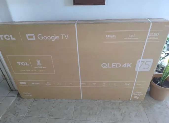 TV TCL 75 POLEGADAS LACRADA 
