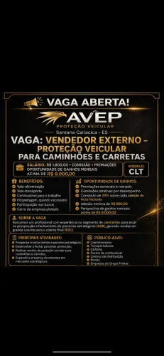 Consultor de vendas externo ( caminhões) 