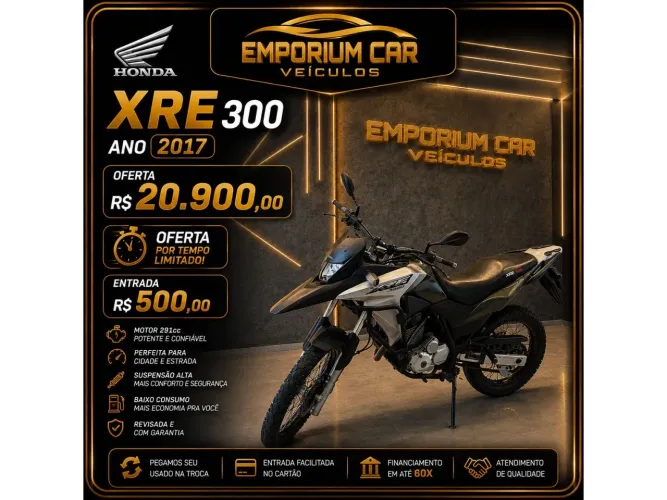 Honda Xre 300 2017