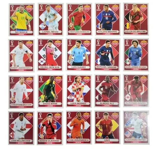 Figurinhas Legends 2022