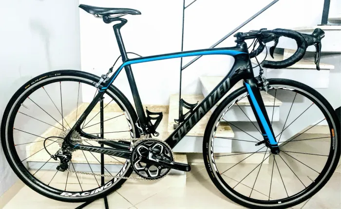 Specialized 54 Tarmac SL5, Dura Ace 11v (18x). Trocas 14k