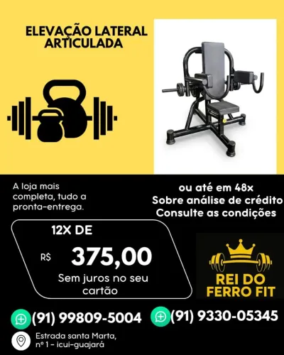 Elevação lateral Articulada