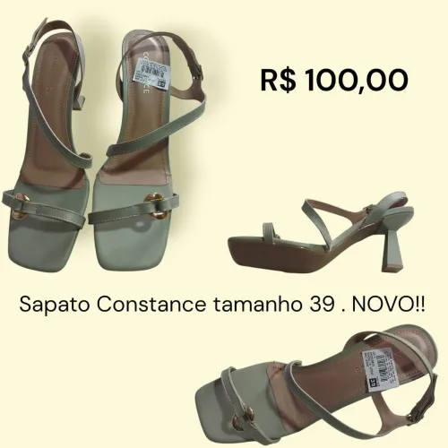 Sapato Saltinho Constance tamanho 39