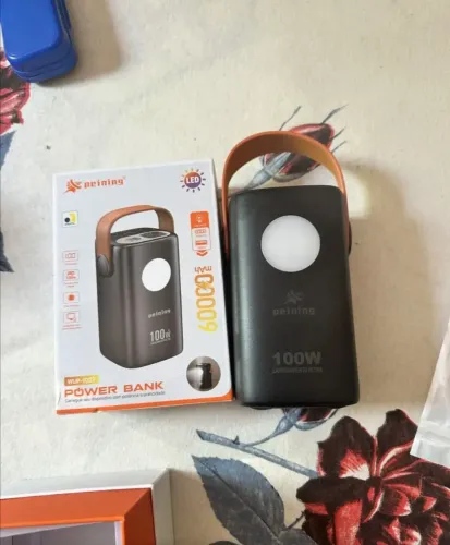 Combo Starlink Mini Power Bank 60000mah 100w + Cabo 3m Oberon