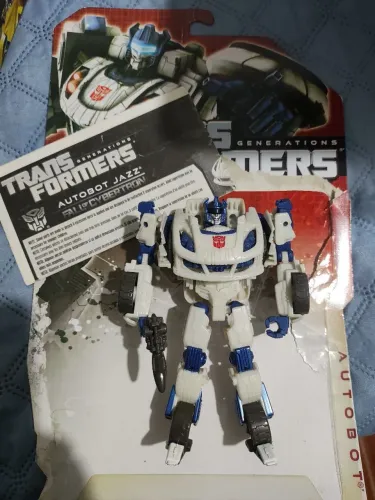 Transformers Fall of Cybertron Deluxe Jazz usado