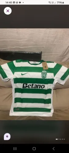 Camisa de time Sporting nije tamanho G temporada 2025