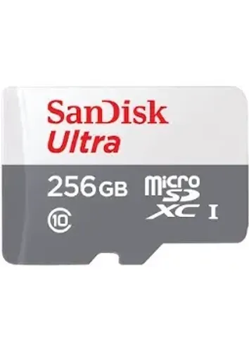 Cartão SD 256GB Sandisk Ultra Classe 10