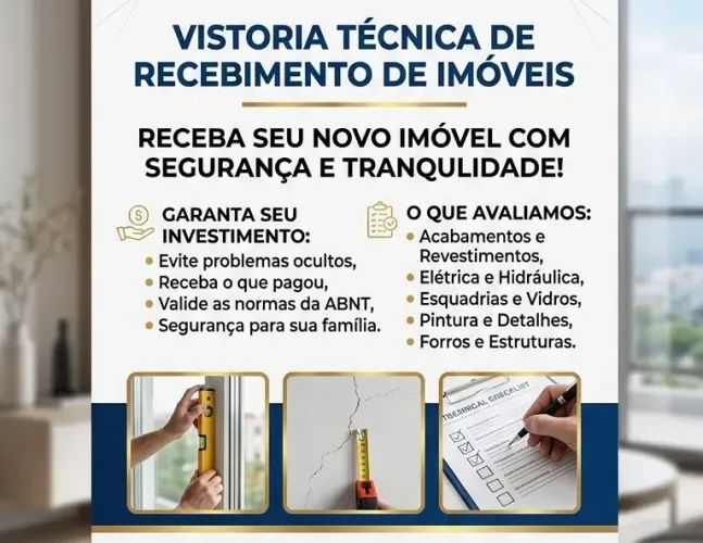Receba seu imóvel com segurança