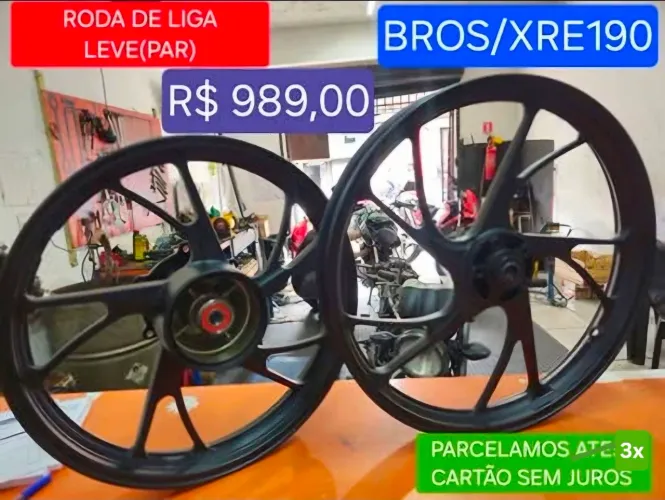 LIGA LEVE BROS/XRE190 NA PROMOÇÃO