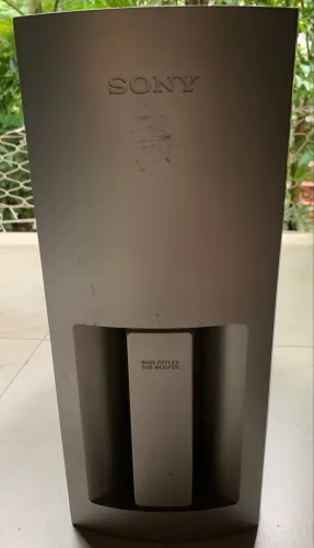 Conjunto caixas acústicas Sony com subwoofer