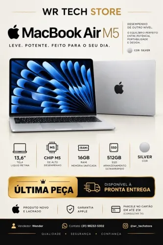 MacBook Air m5 Silver
