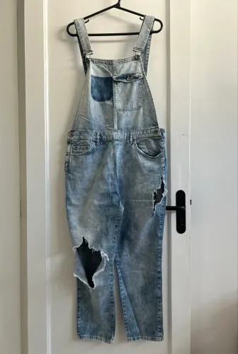 Macacão jeans zara