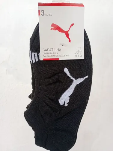 Meias Puma Original (3 pares)