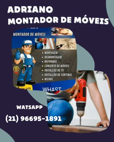 Montador de móveis residencial e escritórios 
