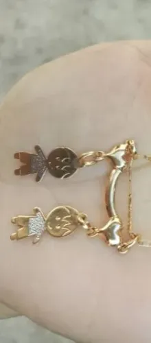 Vendo 2 pingentes filhos meninos aparador Rommanel ..sem cordão