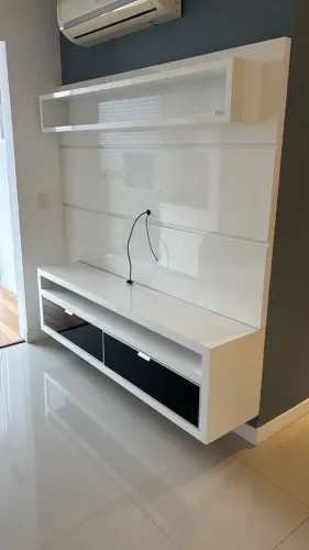 Painel de sala em MDF feito sob medida
