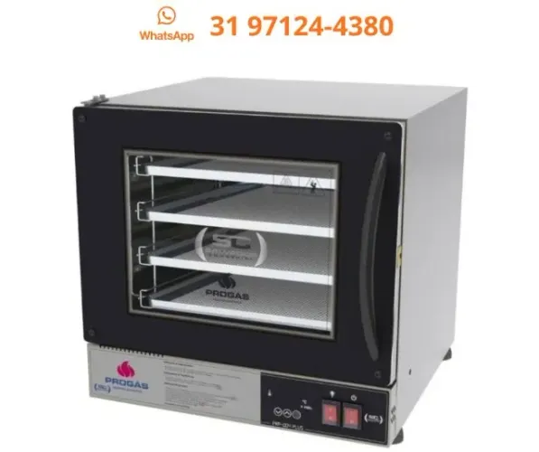 Forno Elétrico 4 Assadeiras Turbo Progas