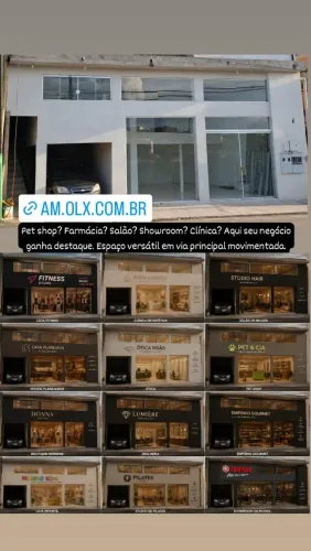 Excelente ponto comercial em via movimentada | Espaço amplo e versátil