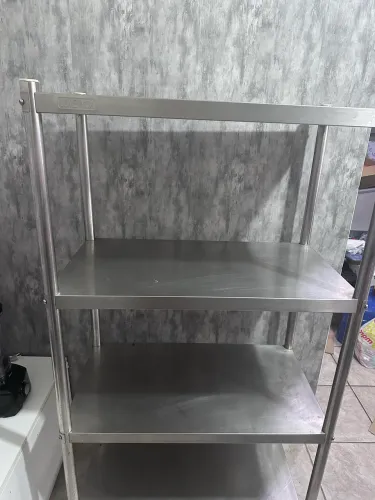 Prateleira industrial inox