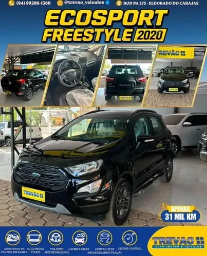 Ford Ecosport Freestyle 1.5 12V Flex 5P Aut. 2020