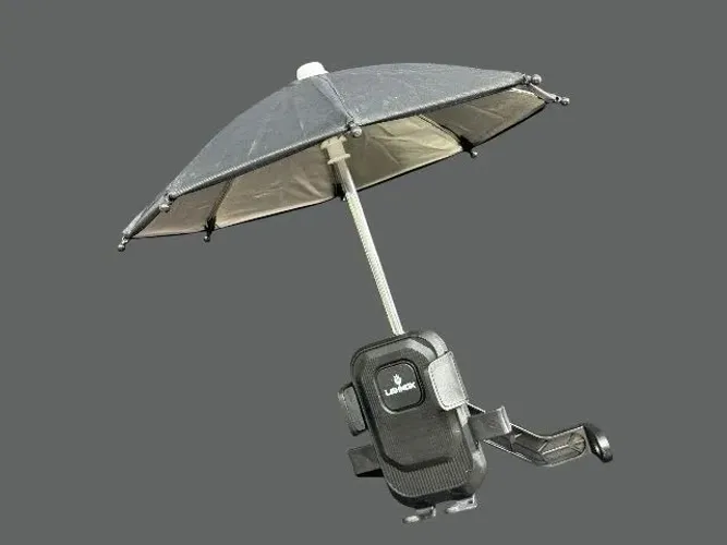 Suporte Celular Moto c/ Proteção Solar e Chuva - Lelong Original