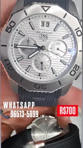 Relógio TAG HEUER AQUARACER AUTOMÁTICO COM CRONÓGRAFO