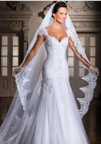 Vestido de noiva sereia pp