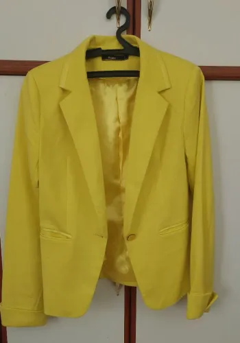 Blazer mamô amarelo lima