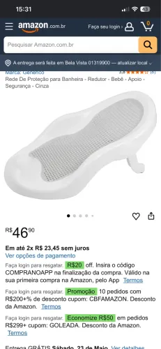 Vendo redutor de banheira 
