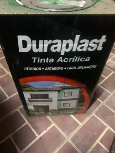 Tinta látex 18 litros na cor verde