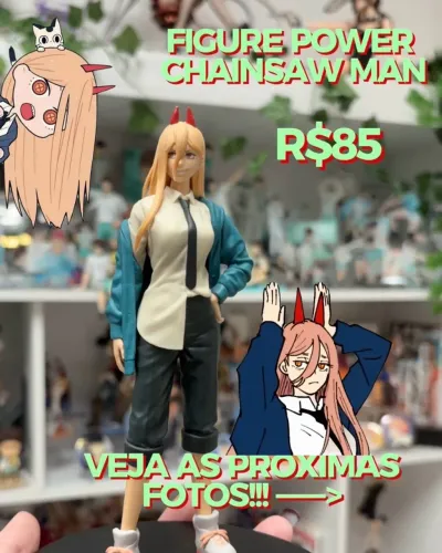 FIGURE ORIGINAL - POWER Chainsaw Man (Chain Spirits) SEM CAIXA