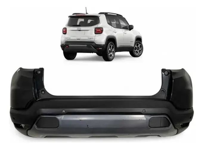 Parachoque Traseiro Jeep Renegade 2022 A 2025 Original