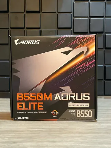 GIGABYTE B550M AORUS ELITE PCIE 4.0, 4xSlots DDR4, 2x Slots NVME, AM4