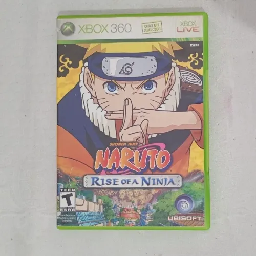 Naruto Rise of a Ninja Xbox 360 - Mídia Física Original -
