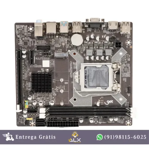 Placa-mãe Get H81 M2 Lga 1150 Ddr3 Intel 4° Geração Micro Atx *ENTREGA GRÁTIS*